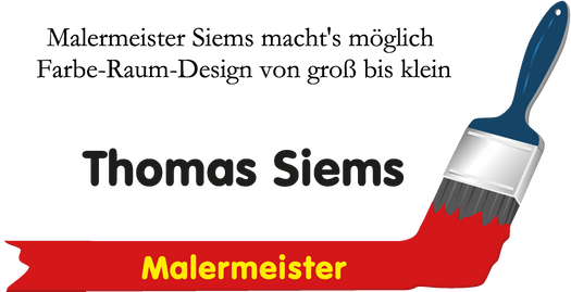 Malermeister Thomas Siems in Seevetal Logo Titel 02